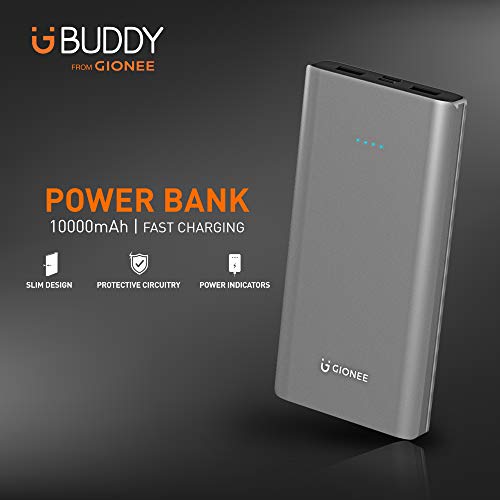 Gionee 10000mAh Li-Polymer Slim Design Power Bank