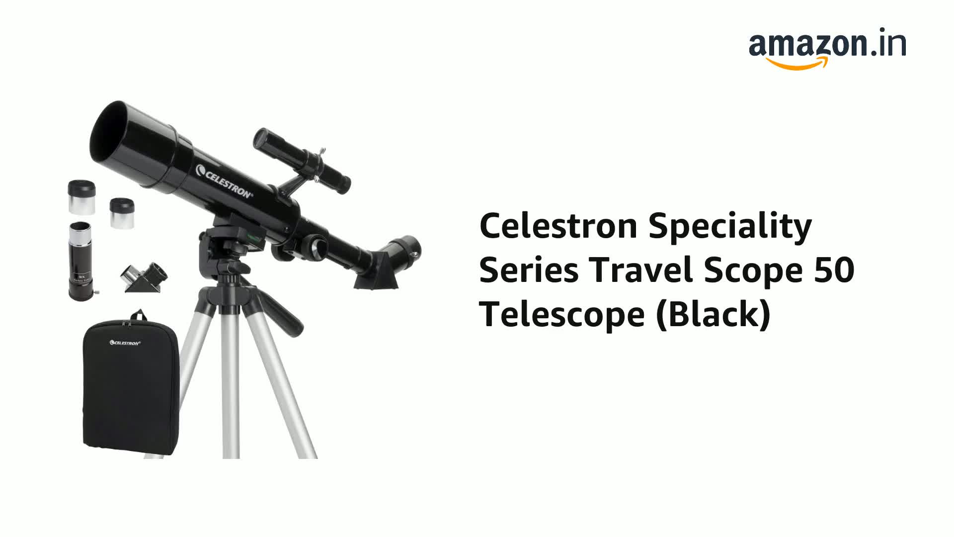 Celestron Speciality Series Travel Scope 50 Telescope 